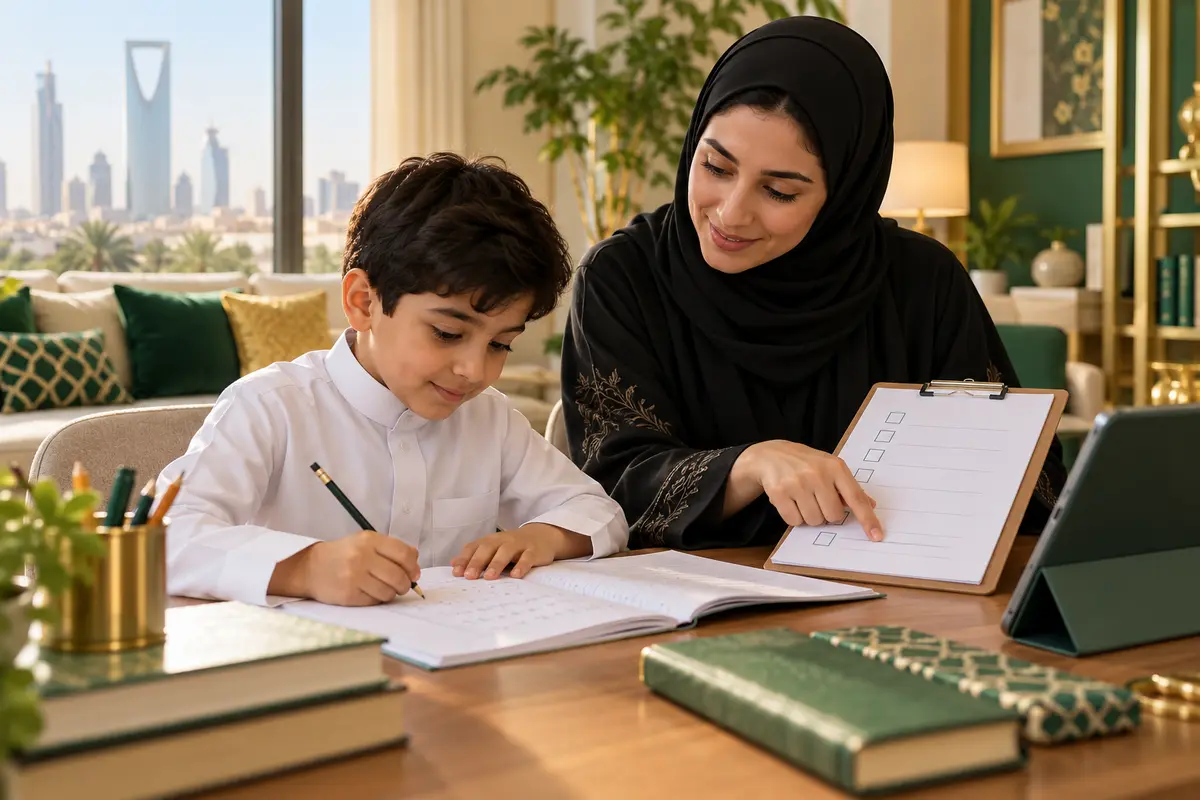 متابعة الواجبات المنزلية