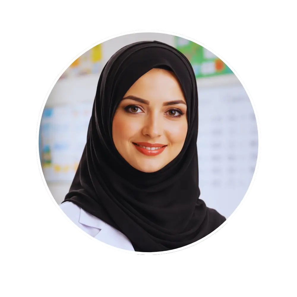 معلمة من فريق صفوة المعلمات